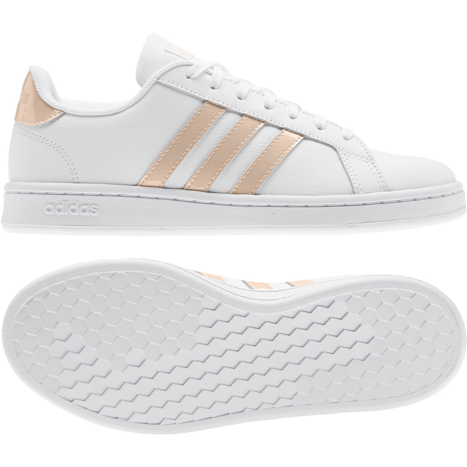 Кецове и обувки adidas Performance Grand court 36 2/3 Бяло | GV7148, 1