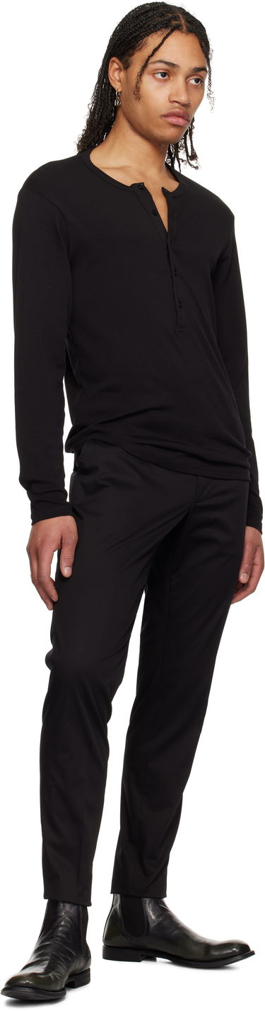 Панталони Dolce & Gabbana Dolce&Gabbana Twill Trousers Черно | GY6IEZGJ090, 3