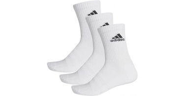 Чорапи adidas Originals Socks Cushioned Crew (3 pack) Бяло | dz9356, 1