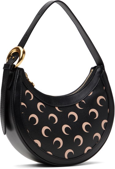 Дамска чанта Marine Serre Marine Serre Eclips Mini Moon Canvas Bag Черно | WBA002A RWOV0030, 1