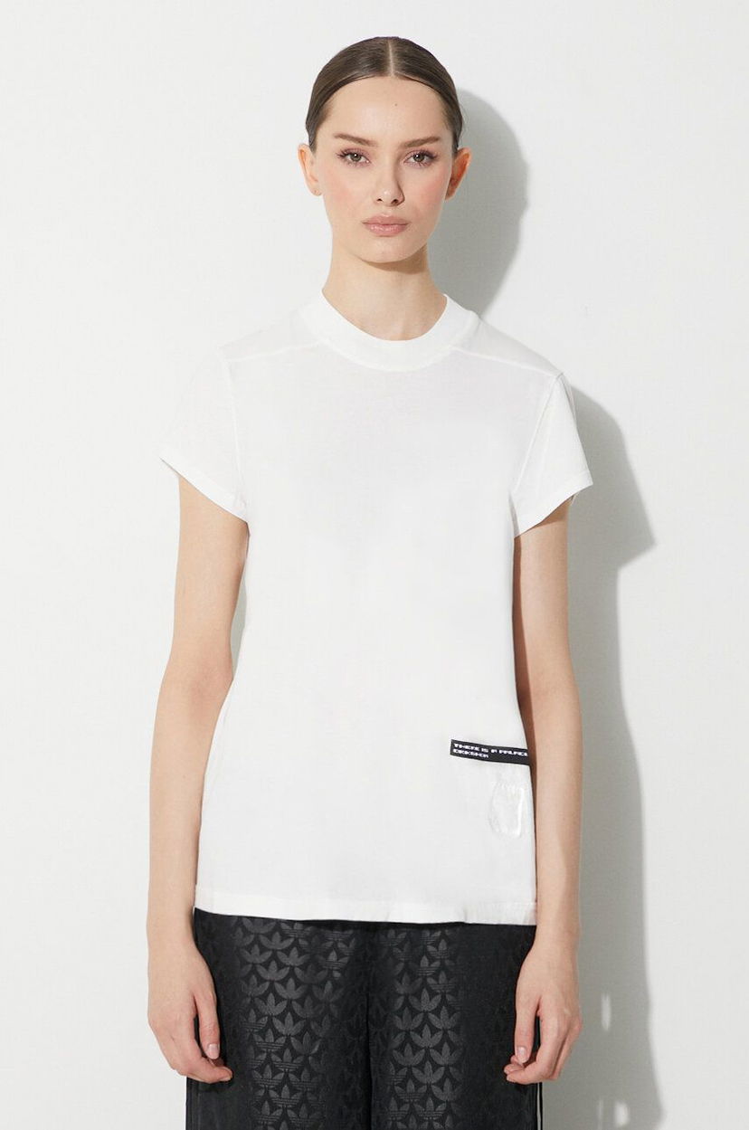 Тениска Rick Owens T-shirt Бяло | DS02C5208.RNER1