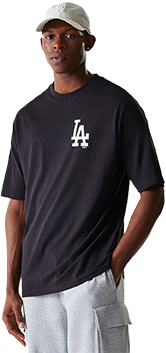 Тениска New Era MLB Food Graphic Oversized Los Angeles Dodgers T-Shirt Черно | 60684280-1, 0