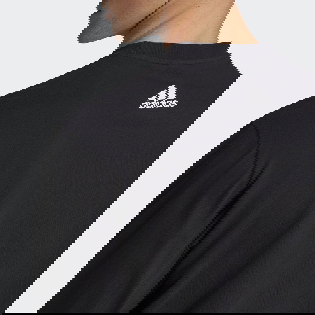 Суитчър adidas Originals Essentials Brandlove Crew Черно | HE4305, 1