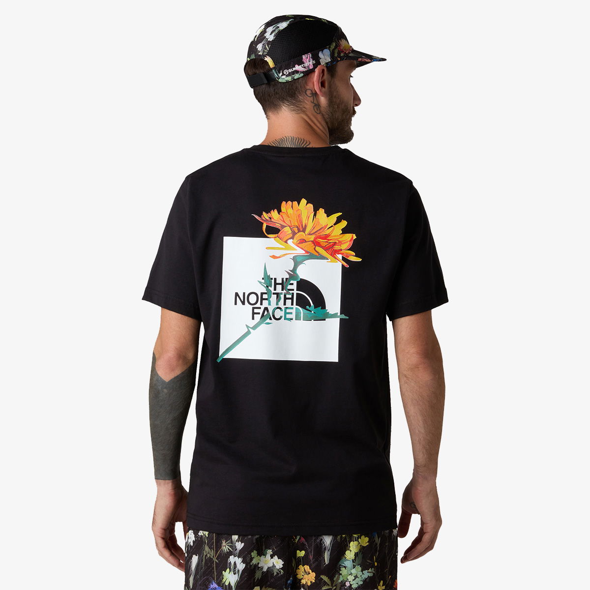 Тениска The North Face Alpine Flower Short Sleeve T-Shirt Черно | NF0A8F65JK31, 0