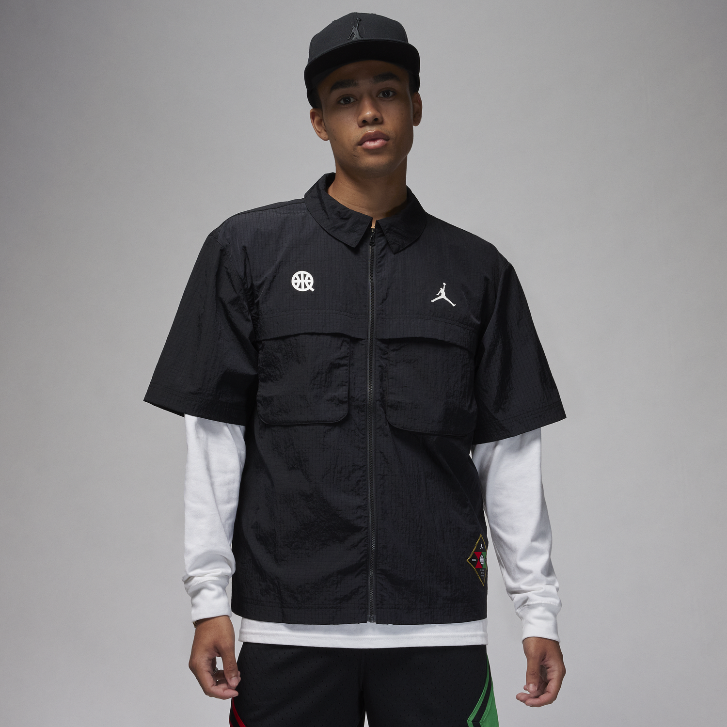 Риза Jordan Black Training Shirt Черно | FJ6989-010, 0