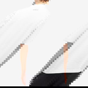 Тениска Off-White Fresco Oval Skate Graphic T-Shirt Бяло | OMAA120S25JER0020110, 3