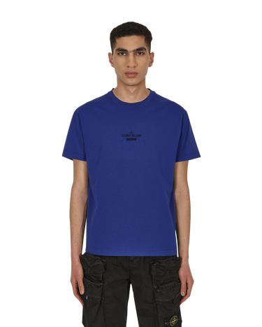 Тениска Stone Island Archivio Garment Dyed T-Shirt Blue Синьо | 76152NS91 V0022, 0