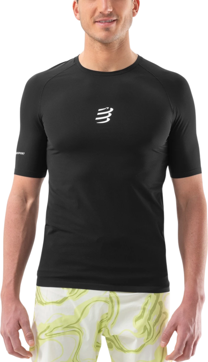 Тениска Compressport Compressport Trail Racing Short Sleeve T-Shirt Черно | atsm3639-atsm3639000, 0
