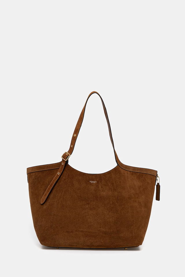 Coach Suede Tote Bag