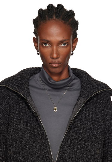 Колие LEMAIRE Lemaire Cat Eye Pendant Necklace Металик | JW0119 LO036, 2