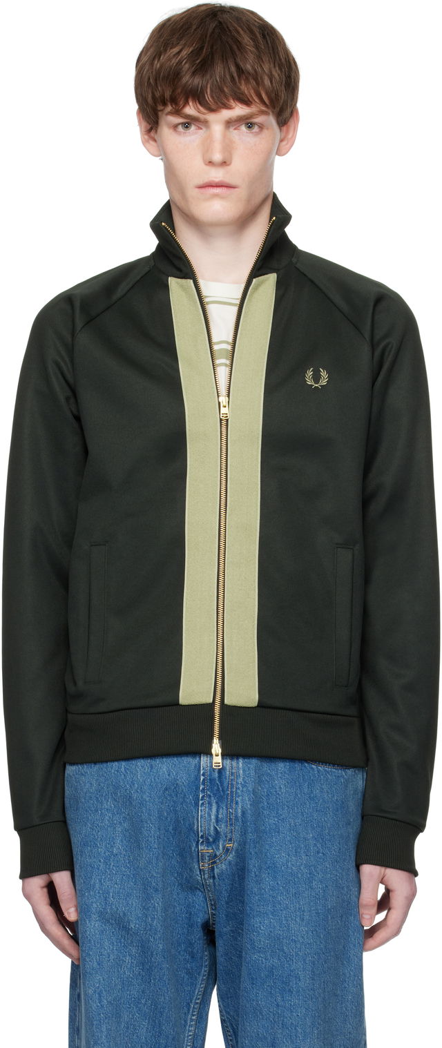Fred Perry Chenille Tape Track Jacket