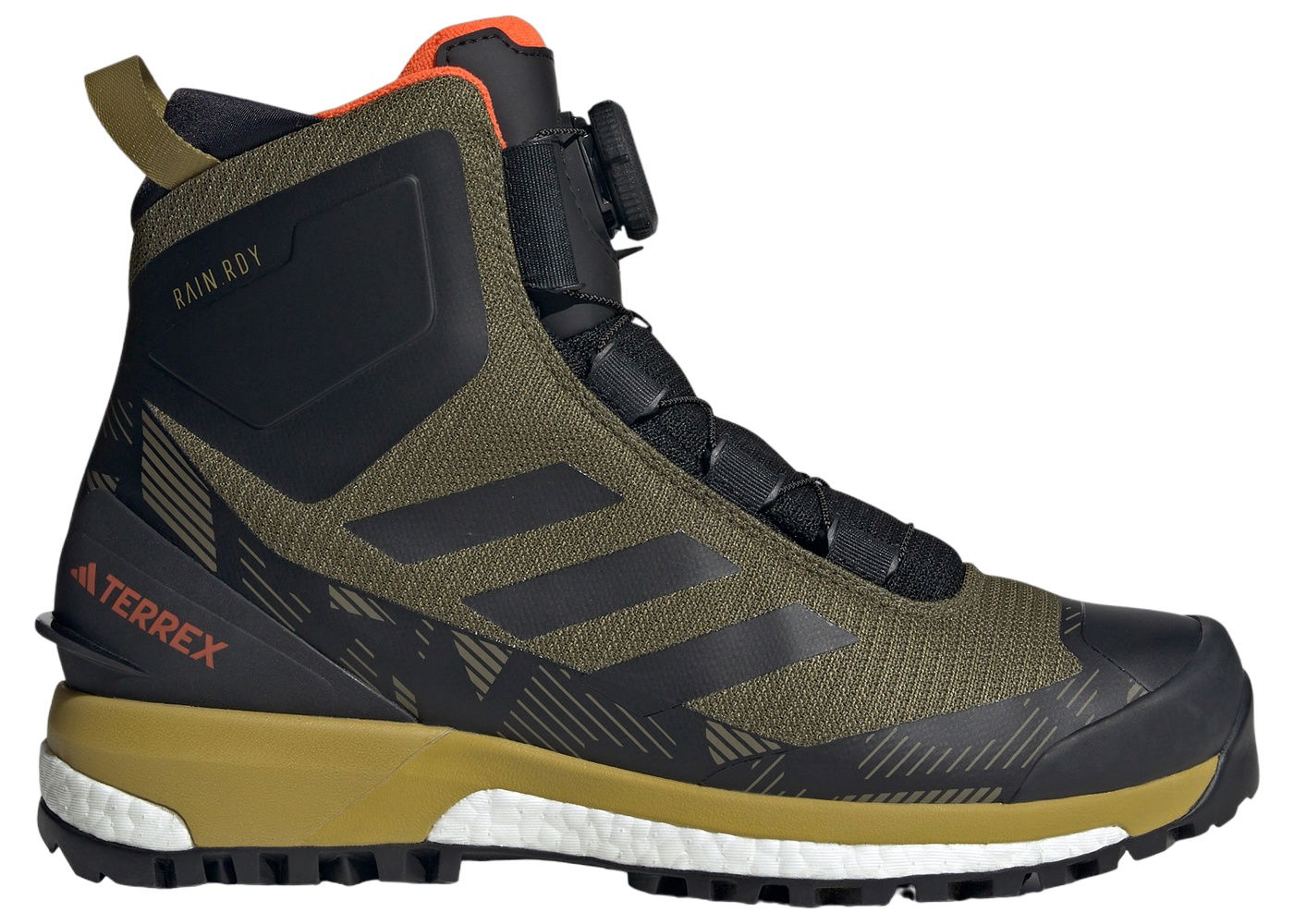 Кецове и обувки adidas Performance Terrex Conrax Boa Rain.RDY Focus Olive Core Black Pulse Olive Зелено | IF4955, 0