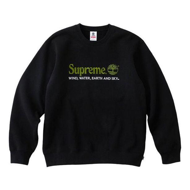 Пуловер Supreme Supreme x Timberland Crewneck Черно | SUP-SS20-503