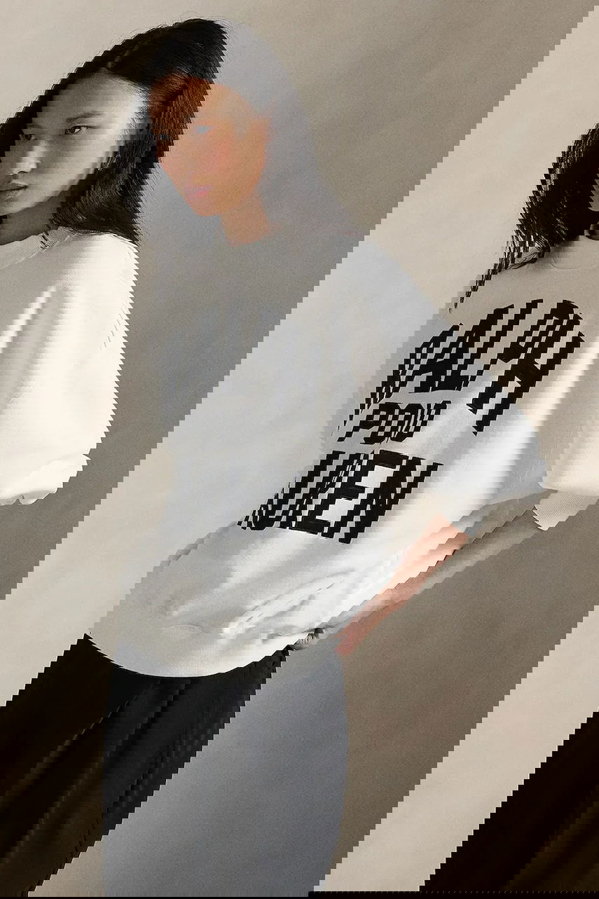 Суитчър Polo by Ralph Lauren Polo Ralph Lauren Printed Oversized Sweatshirt Бяло | 211978147, 0