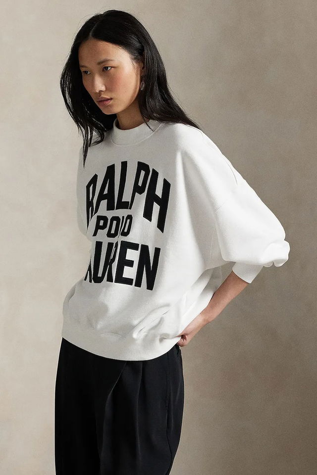 Polo Ralph Lauren Printed Oversized Sweatshirt