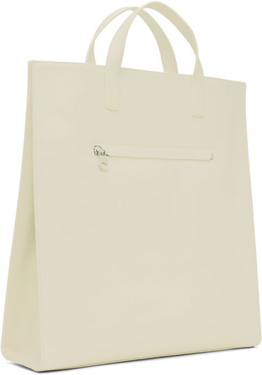Голяма пазарска чанта Courrèges Courrèges Heritage Tote Bag Бяло | 124GSA087CR0027, 2