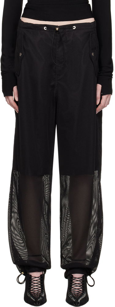 Панталони Dion Lee Grid Mesh Panel Trousers Черно | C2155P23, 0