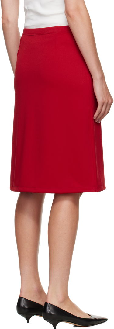 Пола Courrèges Courrèges Tracksuit Midi Skirt Червено | 325JJU296JS0250, 2