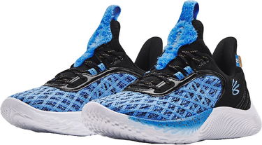 Кецове и обувки Under Armour Curry 9 Street GS Синьо | 3024249-404, 2