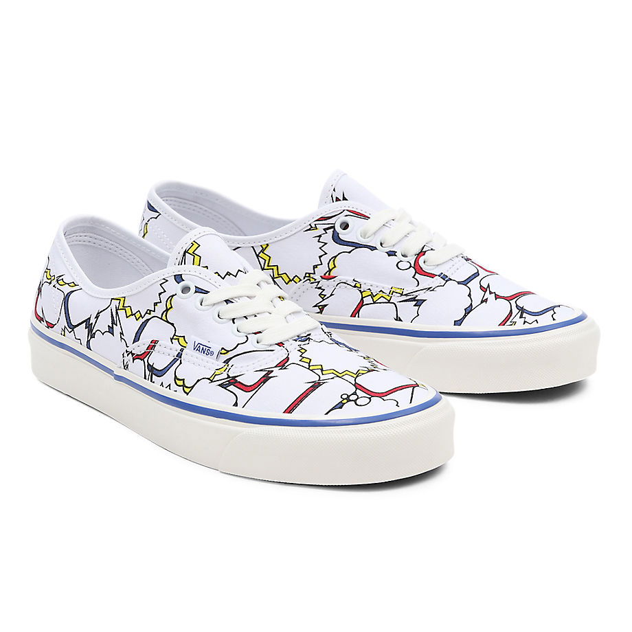 Кецове и обувки Vans Anaheim Factory Authentic 44 Dx Bubbles Бяло | VN0A5KX4AVT, 0