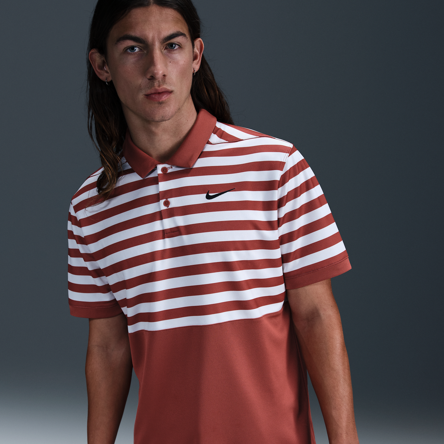 Поло тениска Nike Victory+ Dri-FIT Golf Polo Shirt Червено | FZ7446-662, 1