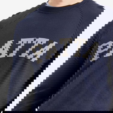 Пуловер Patta Patta Arc Logo Mesh Long Sleeve T-Shirt Тъмно синьо | POC-SS25-5150-299-0002-153, 5