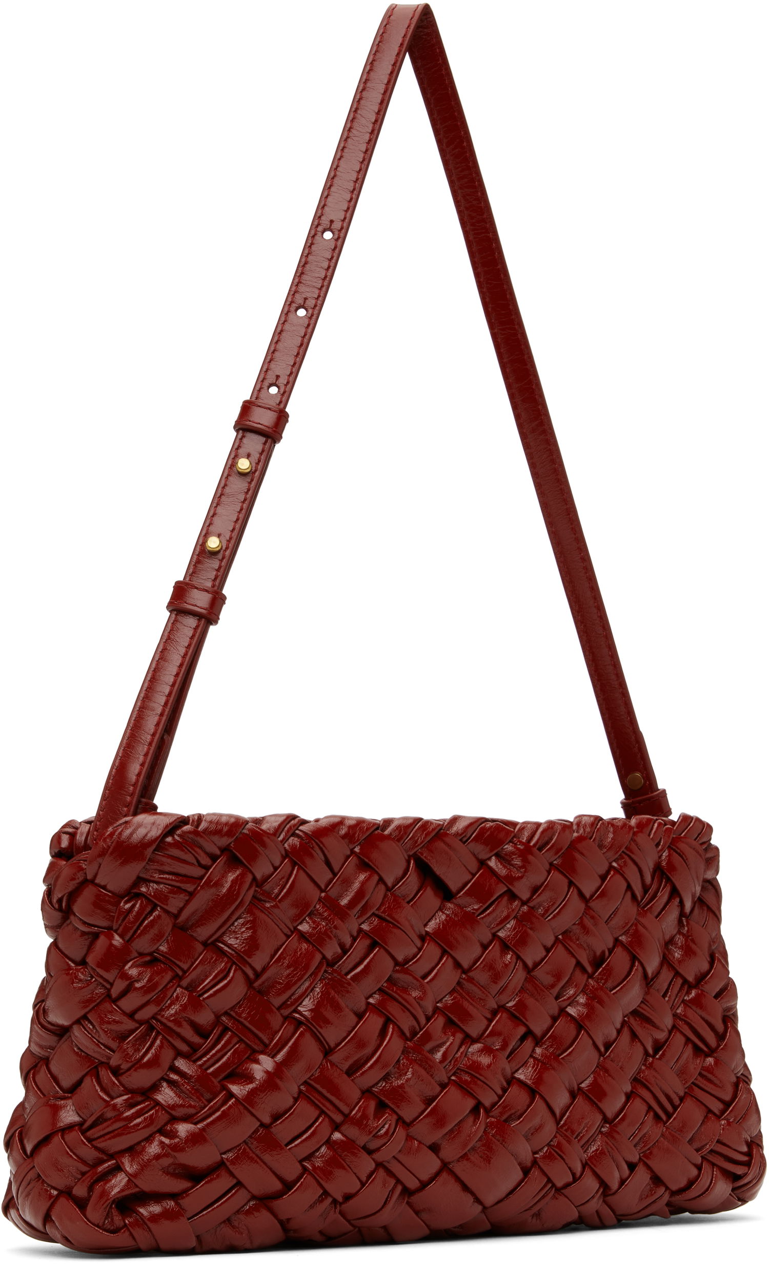 Чанта през рамо Bottega Veneta Kalimero Cha-Cha Shoulder Bag Червено | 785780 V40T1, 1