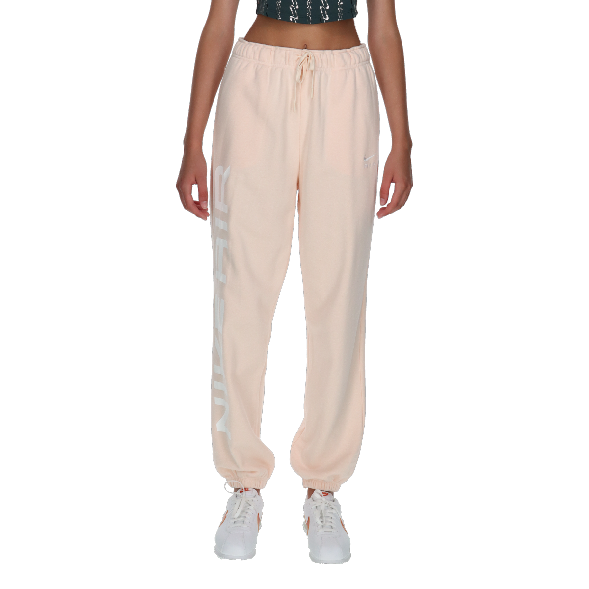 Спортни панталони Nike Air Loose Fit Fleece Sweatpants Розово | FB8051-838, 0
