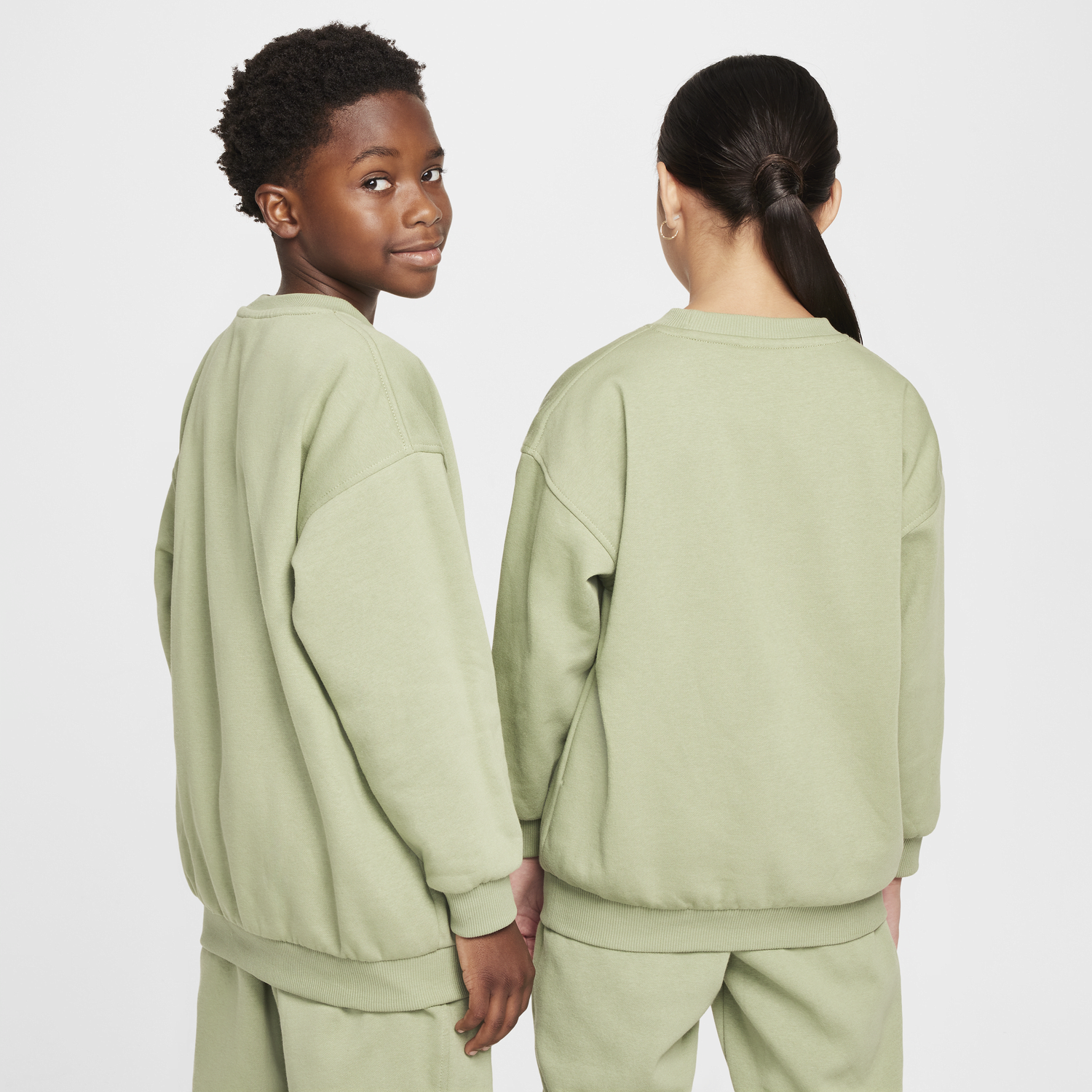Пуловер Nike Nike Sportswear Club Fleece Crewneck Sweatshirt Зелено | FD2923-386, 1