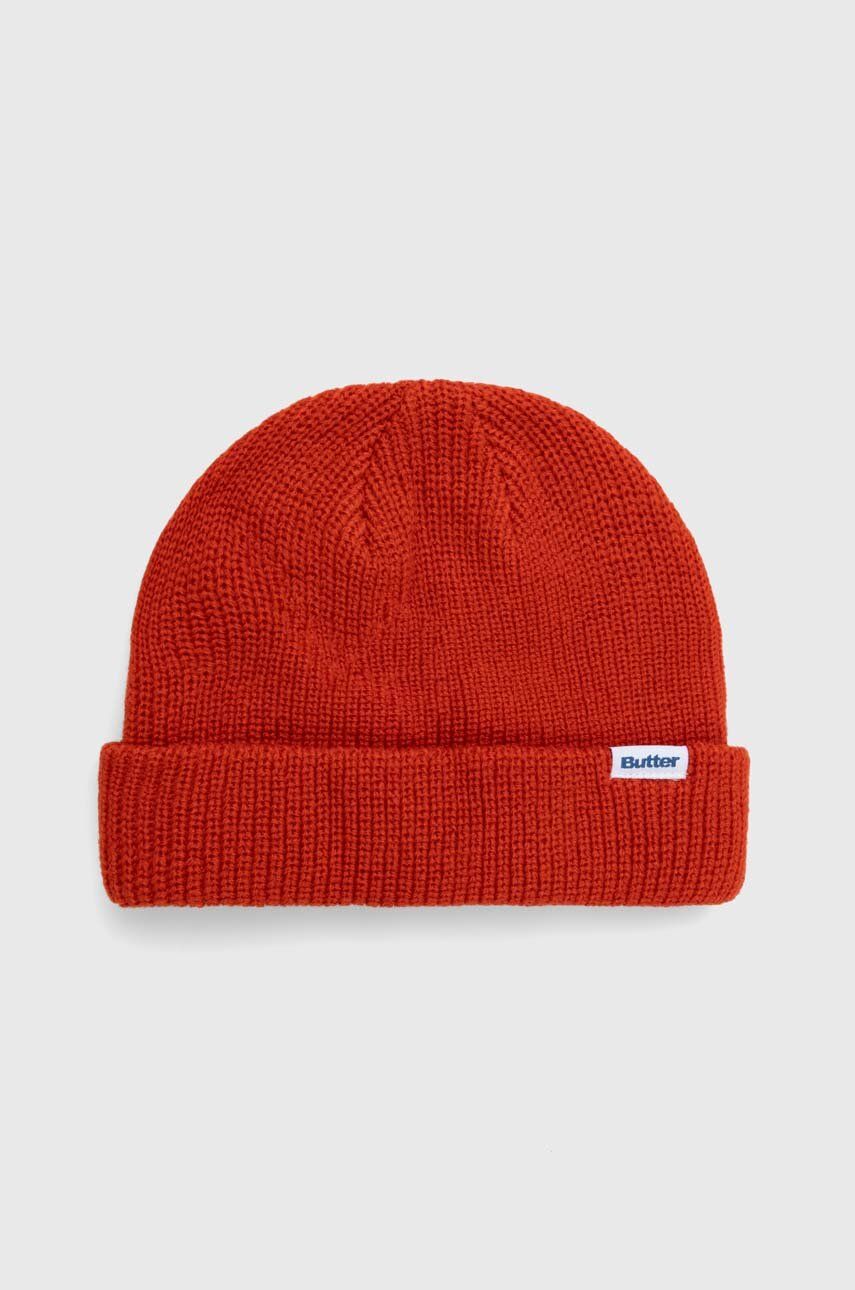 Шапка Butter Goods Wharfie Beanie Червено | BGQ3235704, 0