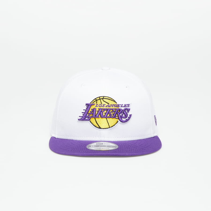 Шапка с козирка New Era LA Lakers White Crown Team White 9FIFTY Snapback Cap Лилаво | 60358013, 0