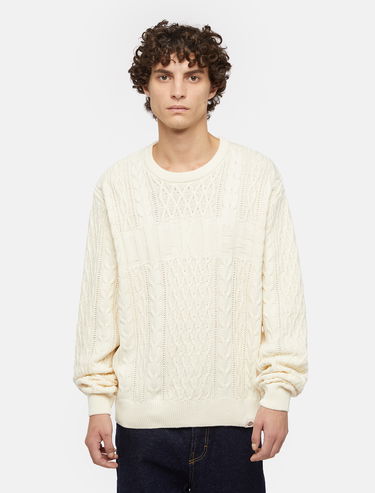 Пуловер Dickies Script Cable Jumper Man Бяло | 0A8647, 0