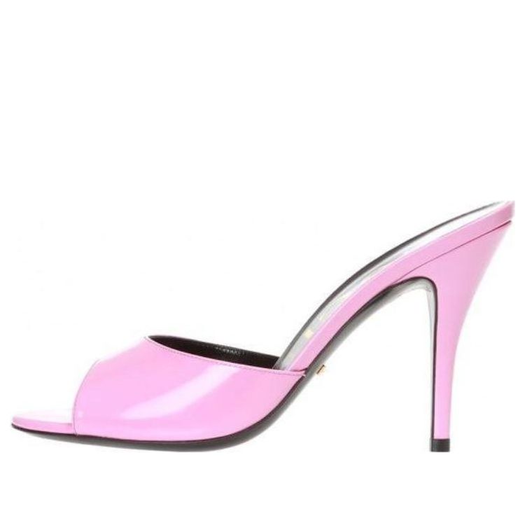 Кецове и обувки Gucci Gucci Slip-On Stiletto Heeled Slides Розово | 593389-CLG00-5927