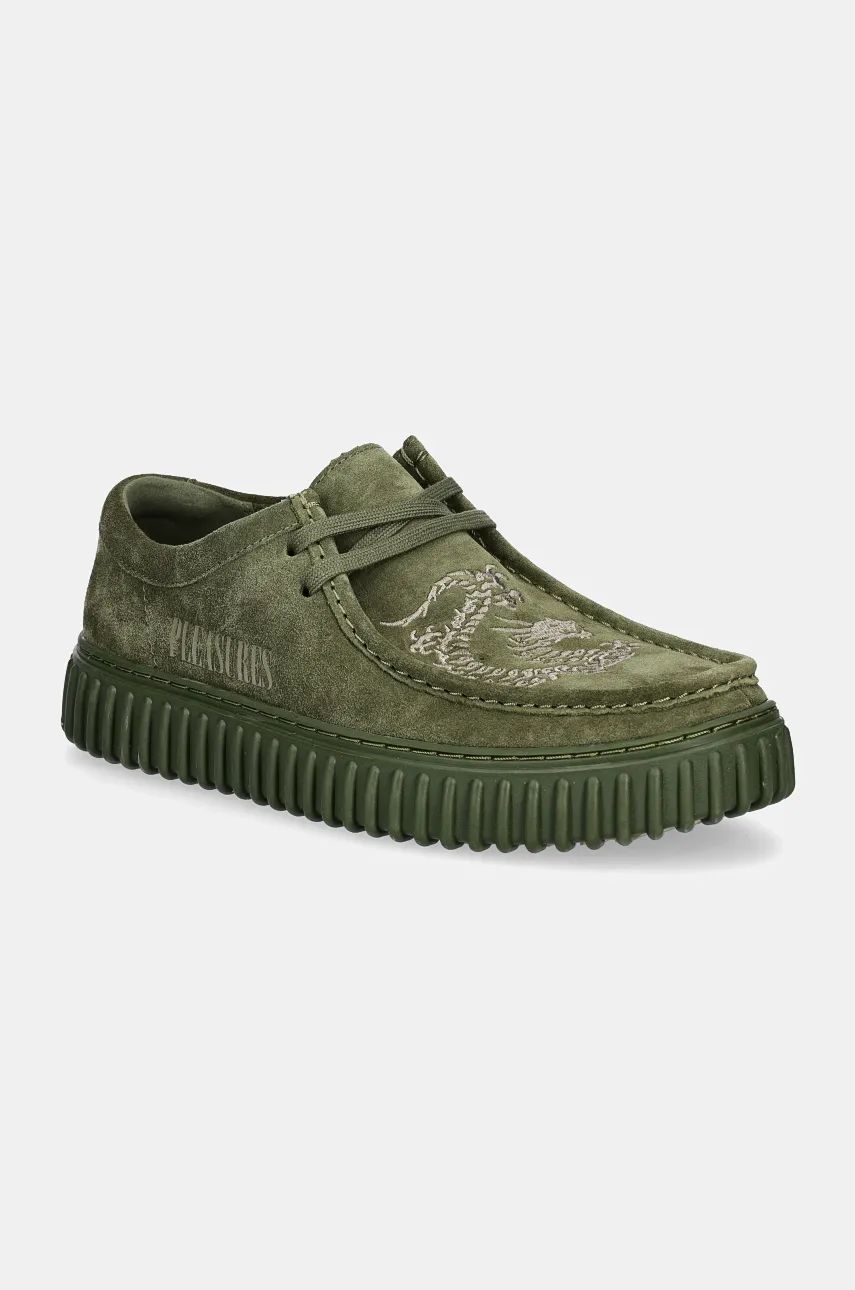 Кецове и обувки Clarks Originals Torhill Low Зелено | 26179913, 0
