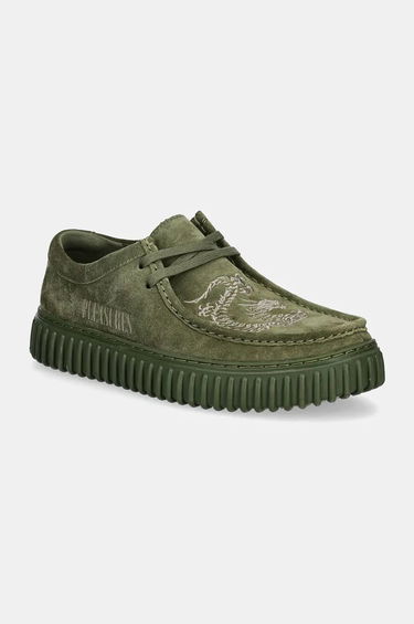Кецове и обувки Clarks Originals Torhill Low Зелено | 26179913, 0