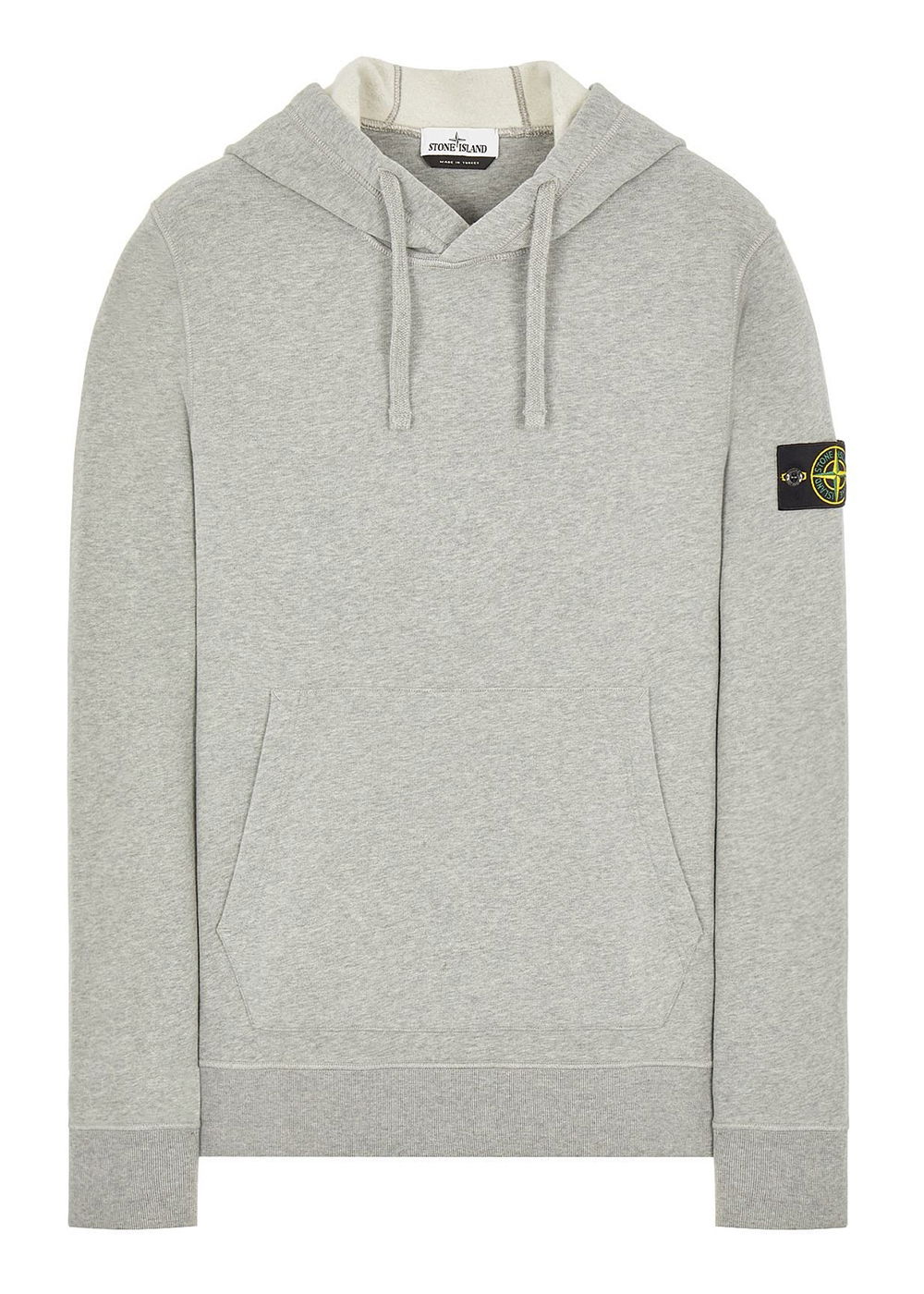 Суитчър Stone Island Brushed Cotton Fleece Hoodie Сиво | 751564120V0M64-9417 / 771564120V0M64, 0