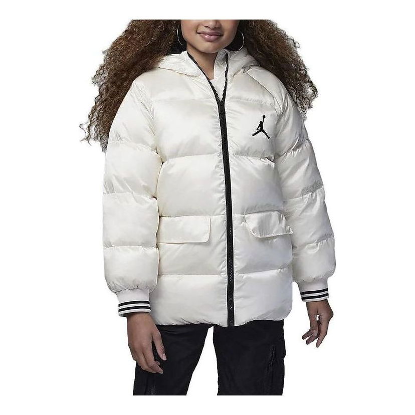 Пухо яке Jordan Air Jordan Jumpman Logo Puffer Jacket Бяло | FV2746-133