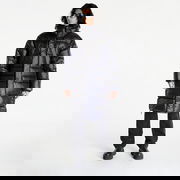 Long Puffer Jacket Black