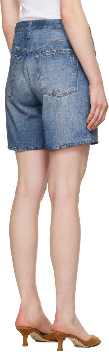 Къси панталони rag & bone Rag & Bone Miramar Terry Kaia Shorts Синьо | WCW25S90008200, 2