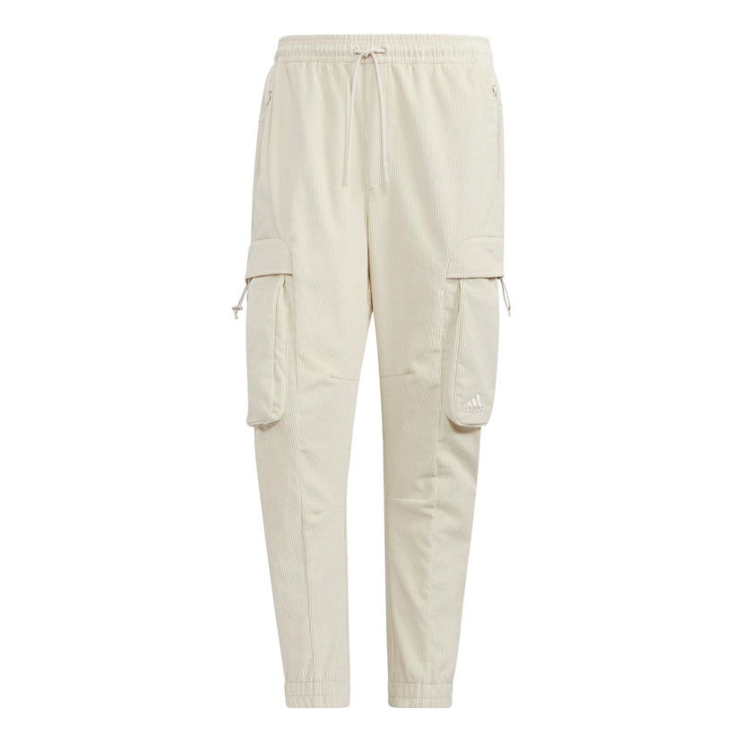 Карго панталони adidas Originals Corduroy Cargo Pants Бежово | HN9006