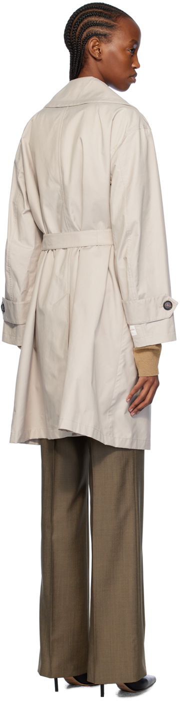 Тренчкот Max Mara Max Mara Vtrench Double-Breasted Trench Coat Бежово | 2419021024600, 2