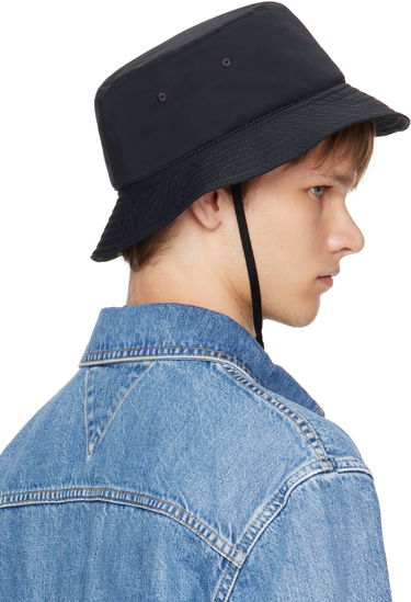 Шапка Bottega Veneta Bottega Veneta Tech Nylon Bucket Hat Черно | 836051V5O301000, 2