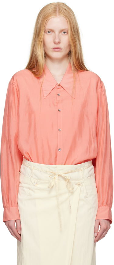 Риза LEMAIRE Lemaire Pointed Collar Shirt Розово | SH1151 LF1373, 0