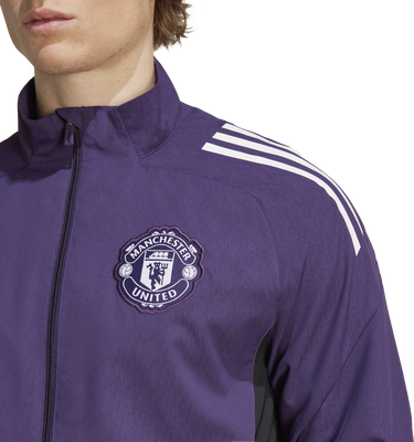 Яке adidas Originals Manchester United Pre-Match Jacket 2025/26 Лилаво | jp3107, 4