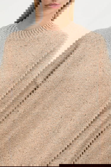 Пуловер Barbour Barbour Lavensdale Crew Knitted Jumper Бежово | LKN1569YE55, 3