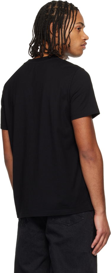 Тениска A.P.C. Block Logo Cotton T-shirt Черно | COHBO-H26530, 2