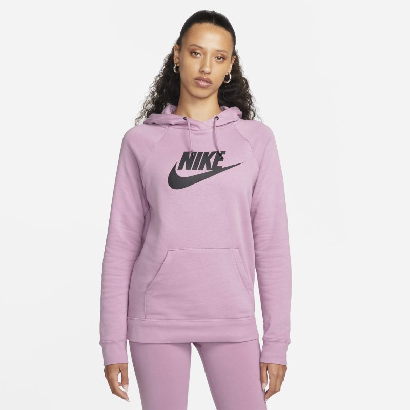 Суитчър Nike Sportswear Essential Fleece Hoodie Лилаво | DX2319-522, 0