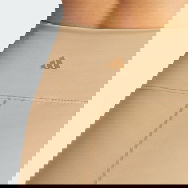 Клинове adidas Performance Yoga Studio Luxe Crossover Waistband 7/8 Leggings Бежово | IA1911, 6