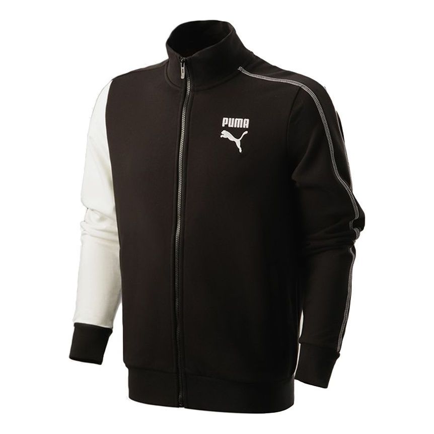 Ветровка Puma T7 Stand Collar Contrast Jacket Черно | 531310-01, 0