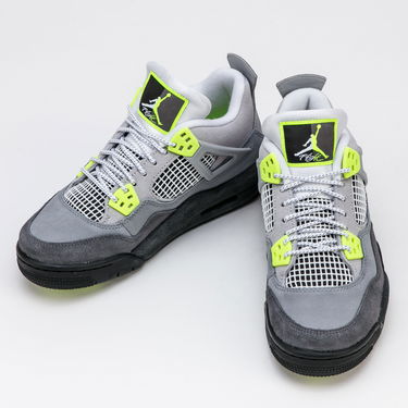 Кецове и обувки Jordan Air Jordan 4 Retro SE "Neon 95" GS Сиво | CT5343-007, 2